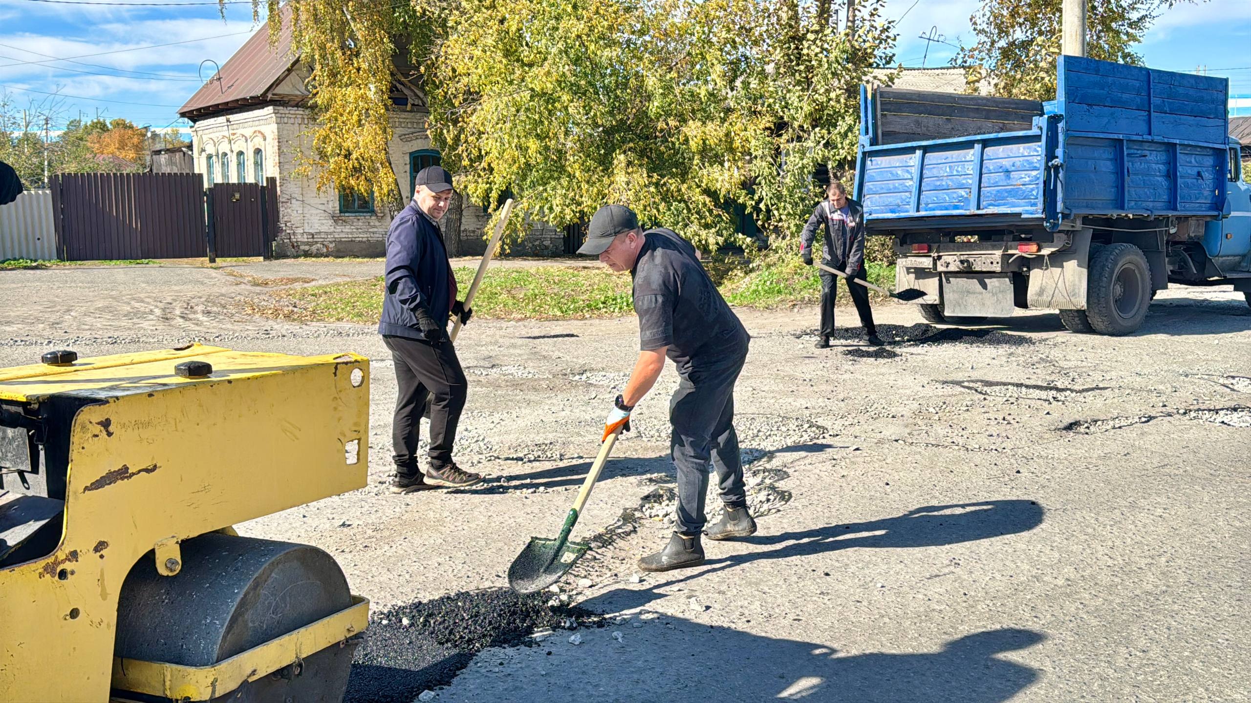 теплосети делают дорогу