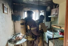 Газовая плита стала причиной пожара в Камне-на-Оби