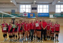 Каменские волейболистки заняли первое место в межрегиональных соревнованиях