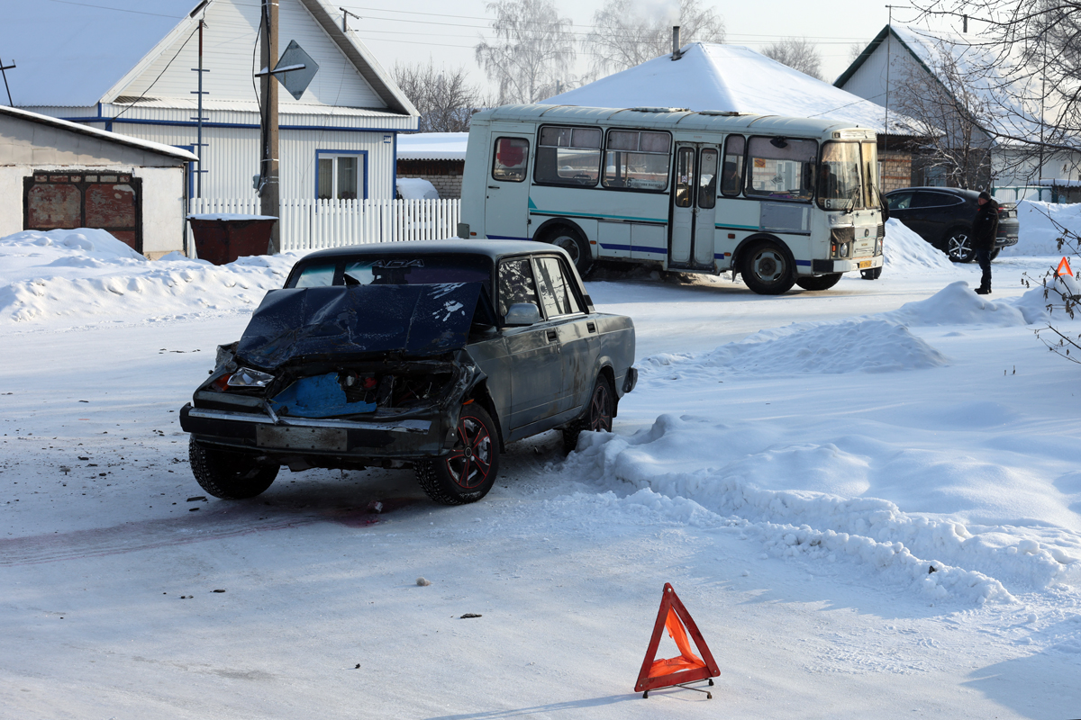 ДТП с автобусом