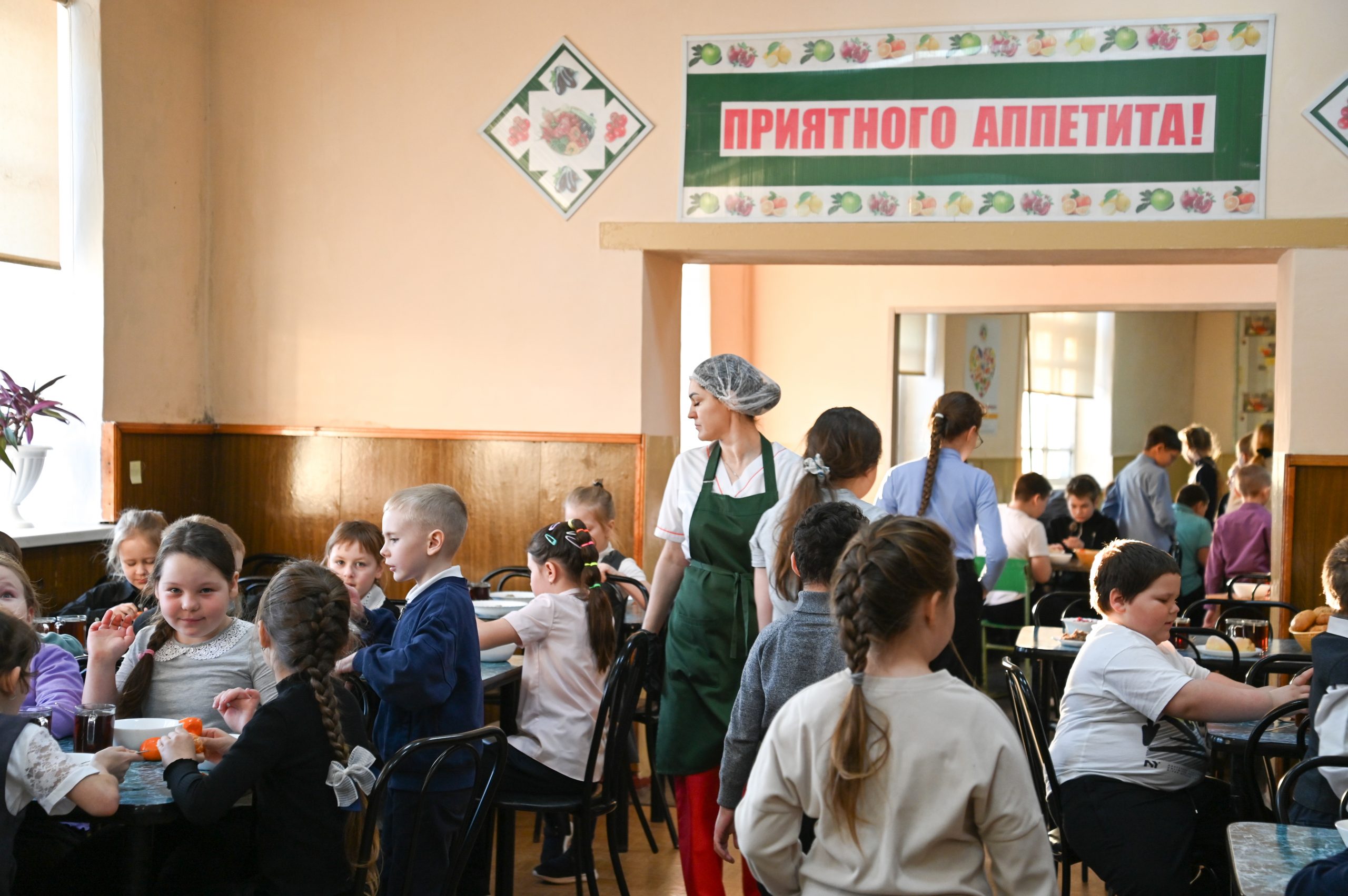 школьная столовая