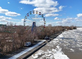 В Камне-на-Оби до критической отметки воды в реке Обь осталось 48 сантиметров