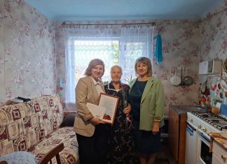 Жительница Камня-на-Оби, труженица тыла Мария Пономарева отметила своё 96-летие.